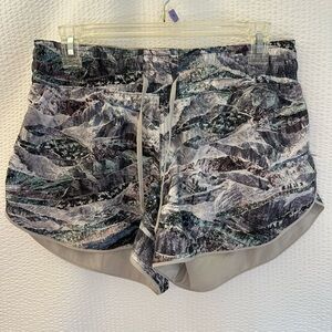 lululemon Choose A Side Gray Women's Athletic Shorts Size: 8